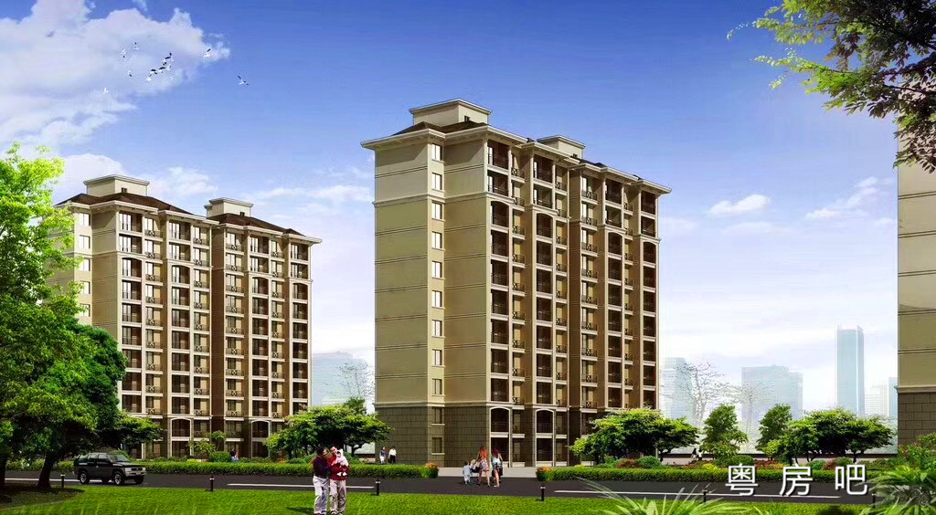 惠州沥林6栋花园统建楼《幸福公寓》双高速双轻轨 带停车场和空中花园 自带幼儿园 小学