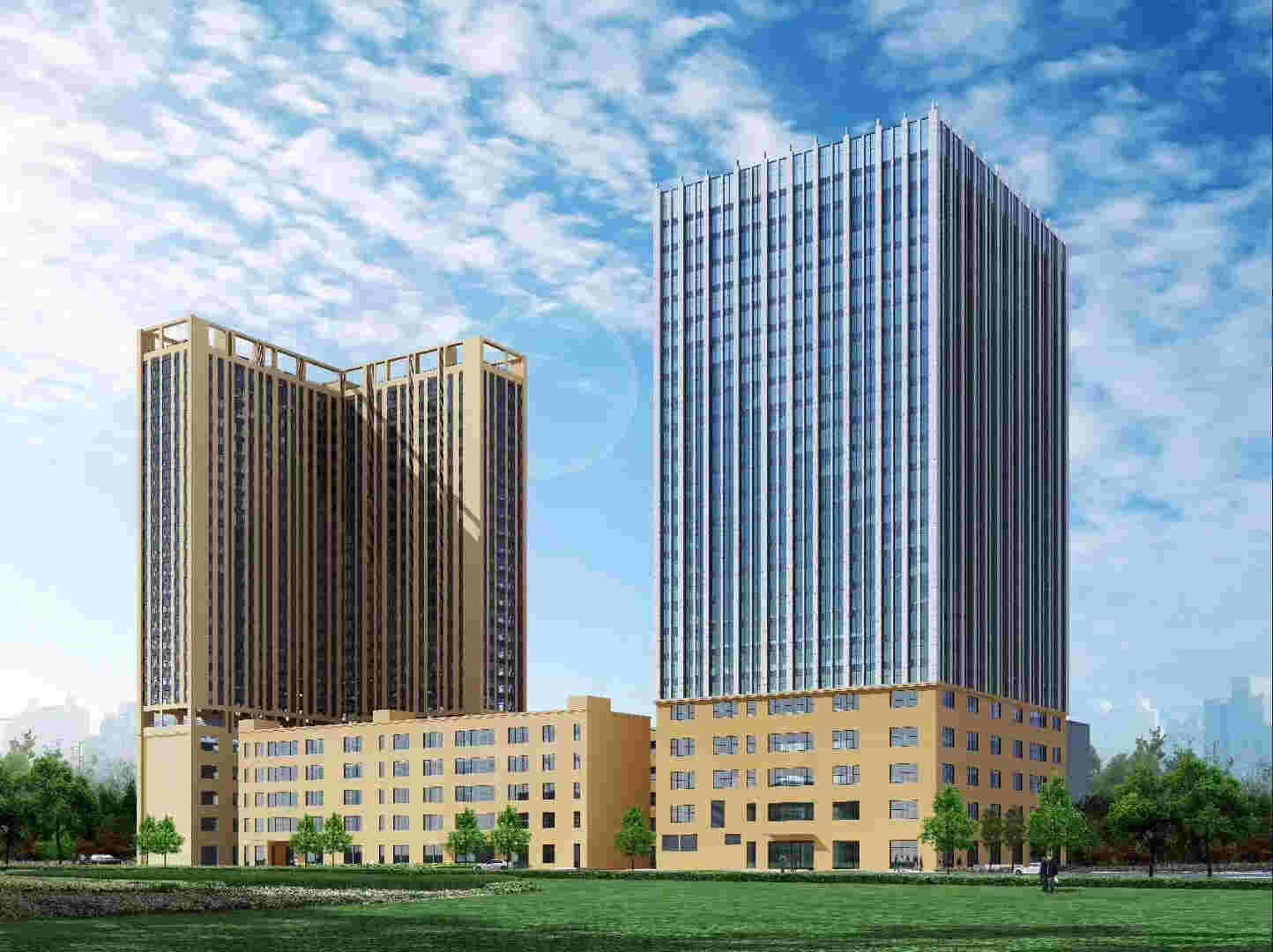 深圳龙华大浪3栋集体大红本《科技园大厦》 带停车场 带天燃气 单价24000元起