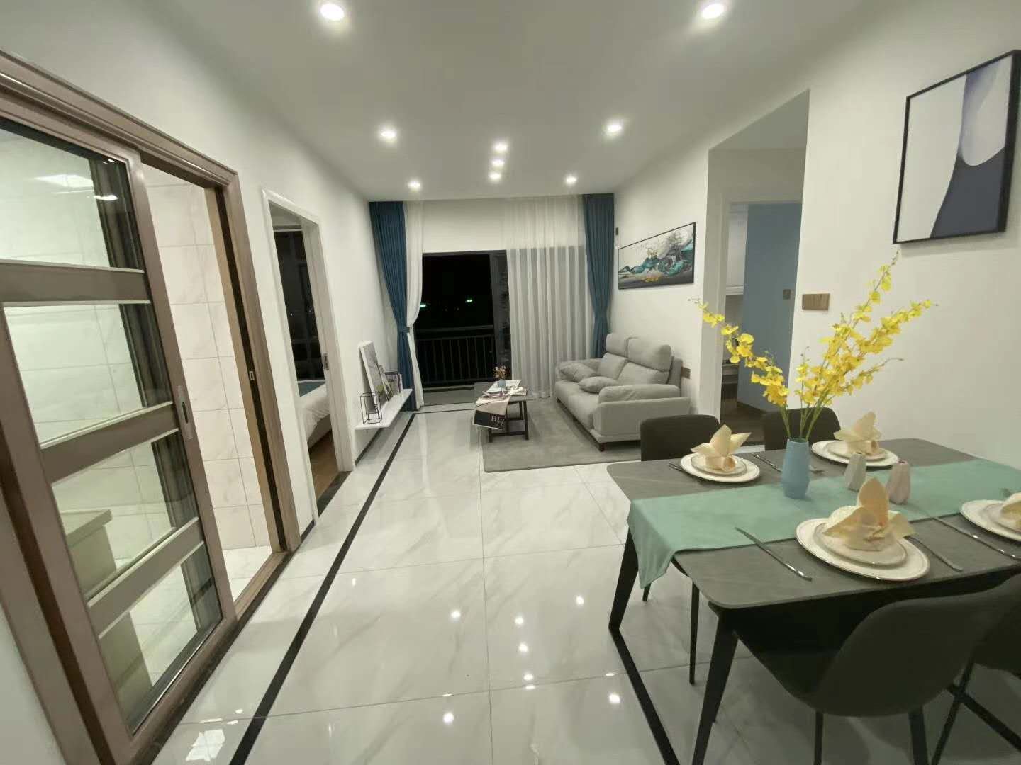 东莞东城《十里东江》R2号线下桥地铁口，首付7万起买精装江景房