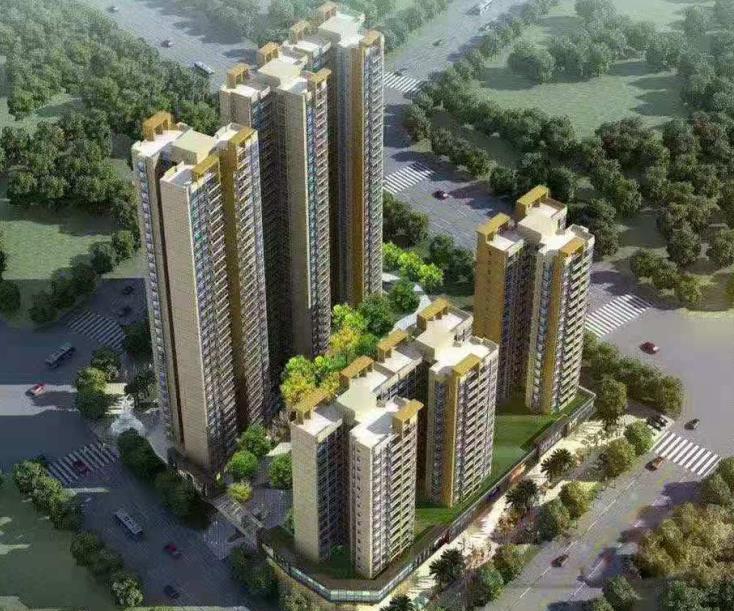 东莞大朗R1号线地铁口《蓝湾花园》6栋大型花园社区，有停车场和天燃气