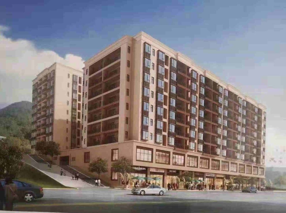 东莞樟木头3栋封闭式统建楼《御景星城》围合式小区 商业中心区 大型停车场