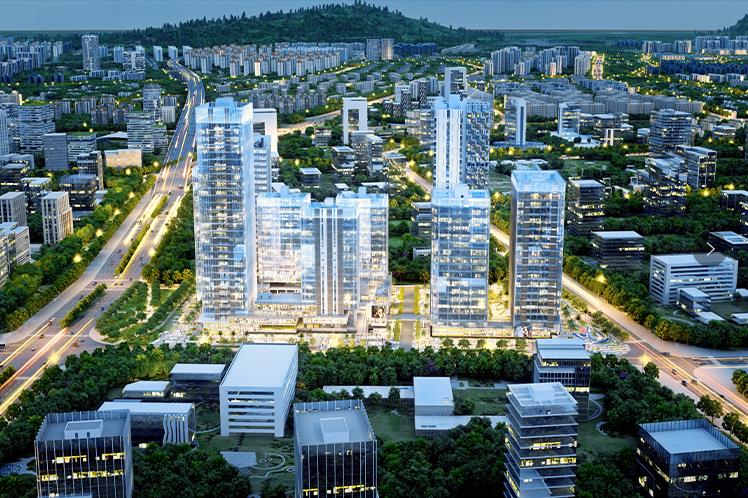 宝安沙井中学附近独立红本房《大合汇》通燃气带阳台，首付60万起买精装两房