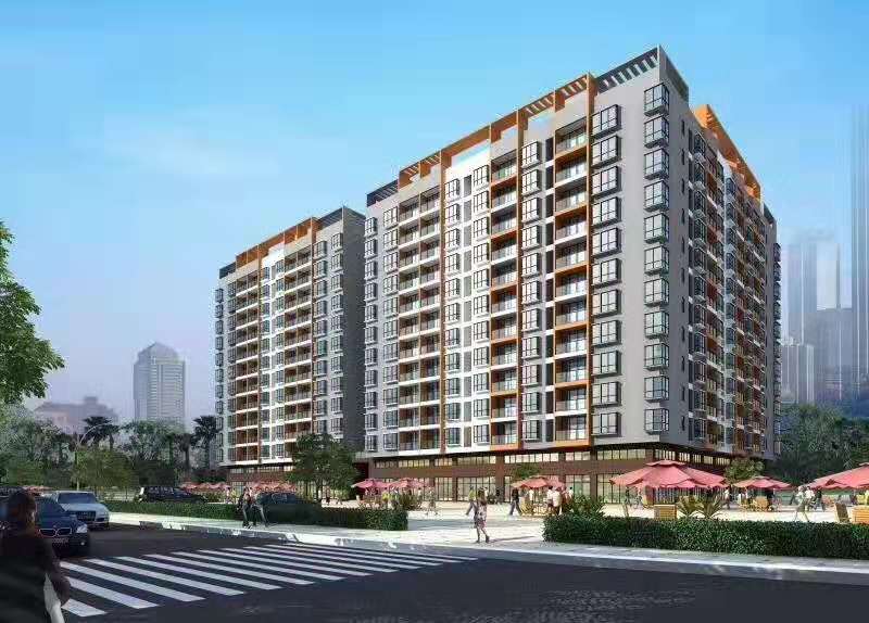 东莞大朗竹山便宜的小产权《锦绣佳苑》170平带入户花园大四房户型 自带停车场