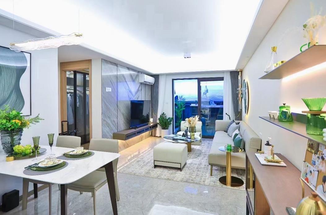 长安厦边四栋统建楼新楼盘《滨海湾未来城》长安西站800米  有天燃气 停车场和花园 均价5800元起