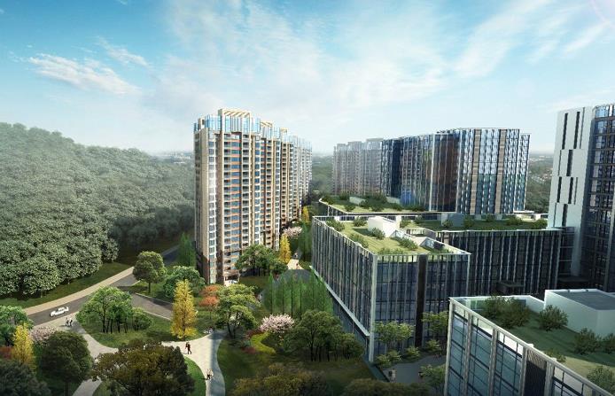 龙华大浪18栋花园房《慧谷雅苑》独立红本商品房，羊台山东地铁口 带天燃气、大阳台和停车场