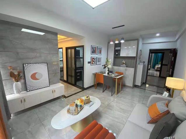 东莞厚街珊美3栋统建楼小产权房《中央福邸》地铁口带精装修，带车位1:1，总价13.8万起