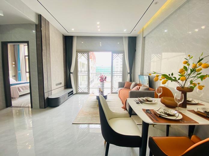 东莞常平10栋800套花园小区统建楼《御城花园》通燃气，6000平大花园，永久性产权 均价4880元 