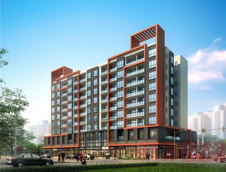 东莞横沥水边村小产权房《东部之星》首付10万起，可分期3年 品牌双电梯直达