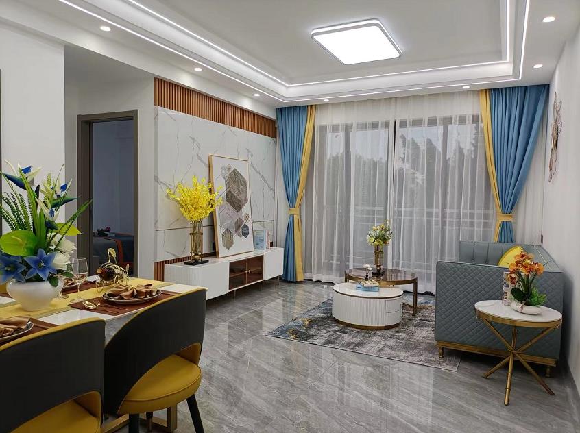 厚街双岗14.8万一套（时代壹号）楼盘自带1500方商业，停车方便，户户带绿本