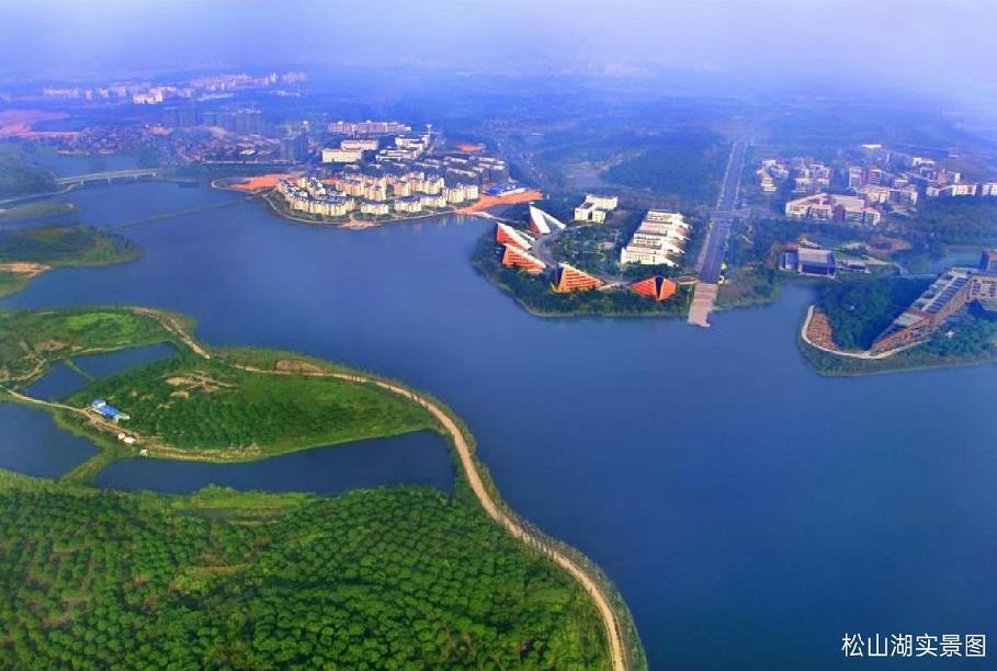 大朗最近松山湖的楼盘《松湖天铸》，距离地铁R1号线大朗西站200米，平层、复式任选